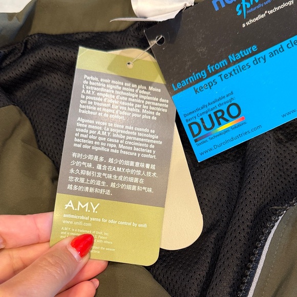 NWT New Balance Men's Olive Windbreaker Jacket - USMC Marines - Picture 3 of 12